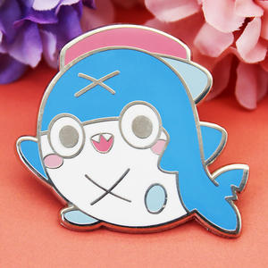 金メッキハードエナメルブローチピン中国伝統文化カスタム神話キャラクターデザイン金属バッジピン - Product Image 3