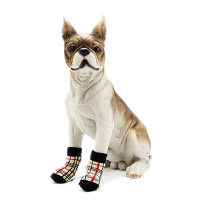 Lanboer कुत्ते जुर्राब पीईटी विरोधी पर्ची मोजे कपास जानवरों प्रिंट कस्टम लोगो रखने घर साफ - Product Image 5