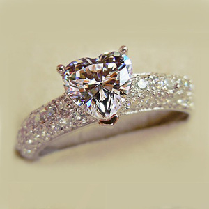 Anello dal Design a Forma di Cuore, Stile Elegante, Anello da Dito per Donne - Product Image 6