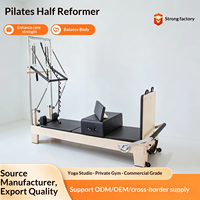 Équipement de Pilates en bois de qualité supérieure avec tour pour usage professionnel en salle de sport – Ensemble complet de Reformer de Pilates