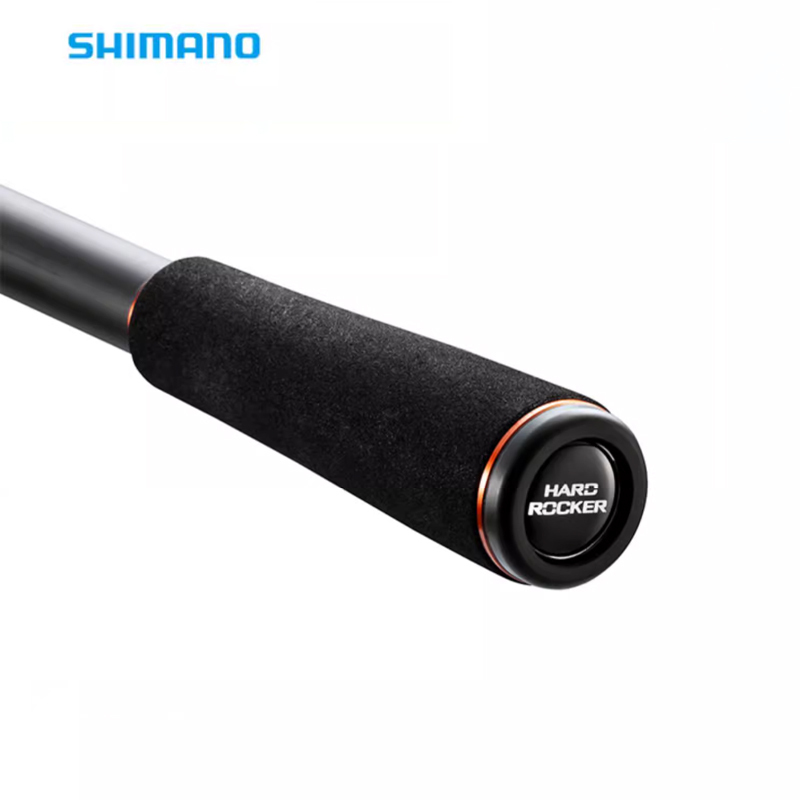 SHIMANO HARD ROCKER BB 2-Section 2.29m Carbon Iron Rod with Wheel