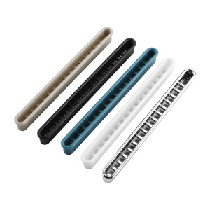 Bande de ventilation ovale en plastique Ying Sheng pour dissipation thermique, maille décorative pour ordinateur de bureau, longue bande noire, grise, bleue, argentée - Product Image 1