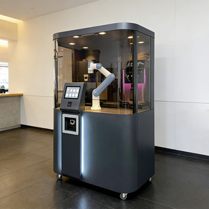 <b>Fully</b> <b>Automatic</b> Bean-to-cup Robot <b>Coffee</b> Vending <b>Machine</b> Touch Screen Coin/qr Code for Parties Shopping Mall Use 1 Year Warranty - Product Image 3