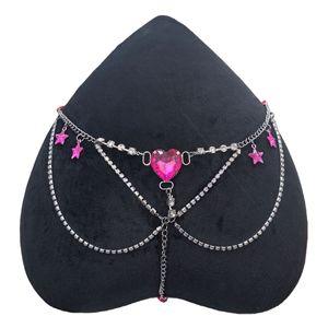 String sexy à chaîne en strass pour femme, bijoux en cristal, G-string, chaîne de corps de luxe en diamant, <span class=keywords><strong>culotte</strong></span>, lingerie exotique, slip T-back, vente en gros - Product Image 3