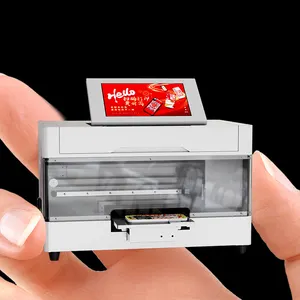 UV Printer Mini Small Flat Start-up Stand Personalized Custom Mobile Phone Case One-button Self-Transmission Scanning Printer