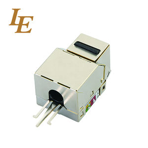 Acoplador Keystone Jack RJ45-RJ45 sin herramientas UTP de 8 pines LE CAT5E con corriente nominal de 16A - Product Image 3