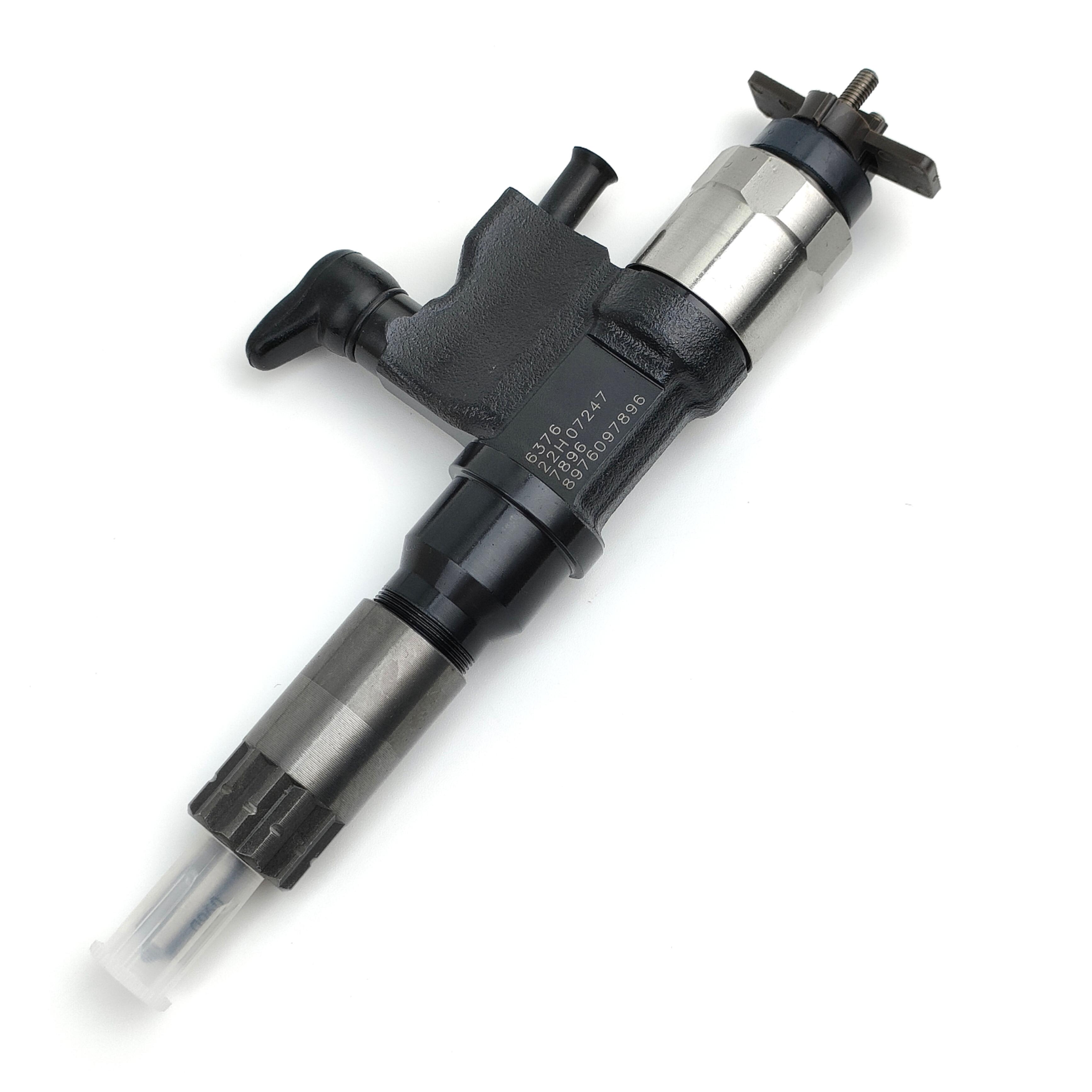 Diesel Fuel Injector 095000-6373  Common Rail Injection Nozzle 8-97609789-6 For ISUZU 4HK1 6HK1