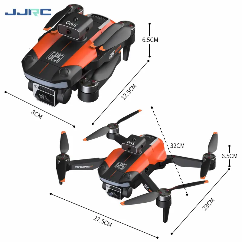 JJRC X26 WiFi FPV RC Drone 4K Profesional with Dual Pro 4K HD Camera Wide-Angle Remote Control Video Quadcopter Toy Drones