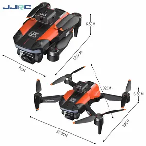 JJRC WiFi FPV RC Drone 4K Profesionalพร้อมDual Pro 4K HDกล้องมุมกว้างรีโมทคอนโทรลวิดีโอQuadcopterของเล่นDrogens