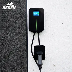 BESEN SUPPLIER IP66 CE EV CHARGING Wallbox 32A 7kW J1772 HOME USE Electric Vehicle Charger