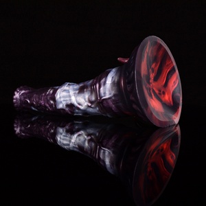NNSX Dildo de Dragón de Fantasía, Dildo con Nudo Animal, Dildo de Pene de Caballo para Estimulación Vaginal, Clítoris, Anal, Juguetes Anales de Silicona con Forma de Pene de Perro - Product Image 3