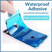 Anneau d'étanchéité adhésif imperméable pour iPhone 11/12/13 Pro Max/8/X/XR/XS Max