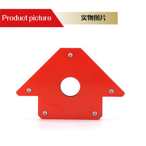 Positionneur de soudage magnétique 4 pièces, support d'angle droit rouge pour fixation de soudure métallique - Product Image 4