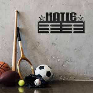 Huy Chương Chủ Tùy Chỉnh Tên Tường Trang Trí Nội Thất Cá Nhân Giải Thưởng Hiển Thị Chàng Trai Và Cô Gái Thể Thao Kỷ Niệm Đội Độc Đáo Món Quà Ý Tưởng - Product Image 1