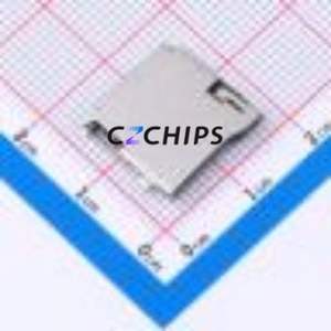 TF-012-P9 SD Card / Memory Card Connector SMD Connector Self-Return Type MicroSD Card (TF Card) Card Holder 1.8mm - Product Image 1