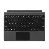 Clavier Microsoft Surface Go 4/3/2 avec pavé tactile, clavier sans fil ultra-fin rechargeable pour tablettes Windows