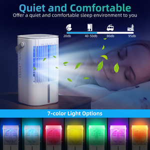 4 in 1 Portable Air Conditioners Oscillation Conditioner 900ml Evaporative Air Cooler Fan - Product Image 6