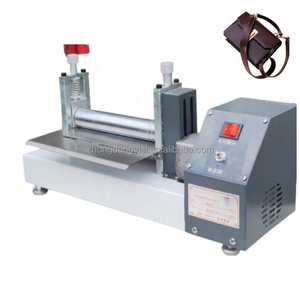 Petite machine à refendre le cuir électrique automatique à moteur, contrôlée par PLC, avec vitesse réglable par engrenage, tension 220V/110V - Product Image 6