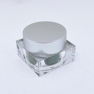10g 10ml empty cosmetic lotion cream jars scraper washers acrylic nail polish uv gel plastic acrylic jars cream empty jars