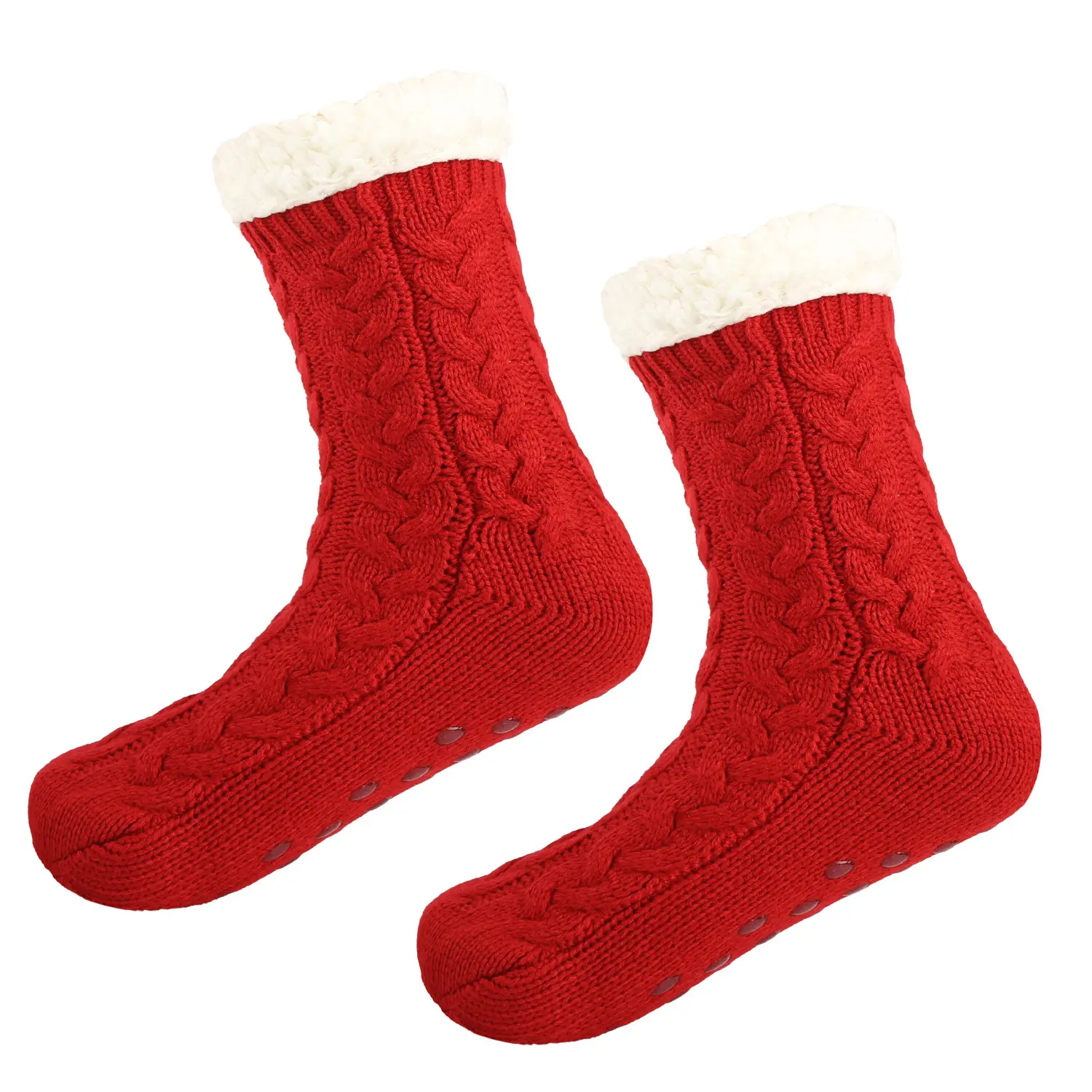 Venta al por mayor térmica mujeres durmiendo medias mullidas peludas zapatilla calcetines personalizados invierno interior calcetines coral polar grueso piso Calcetines