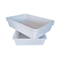 Boîte à pâte pizza pain cuisson fermentation récipient boîte de stockage réfrigérée pâte éveil bacs alimentaires caisses en plastique