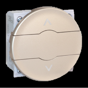 Interrupteurs à bouton-poussoir COMETE TITANIUM Volet roulant Contrôle haut/bas - Product Image 1