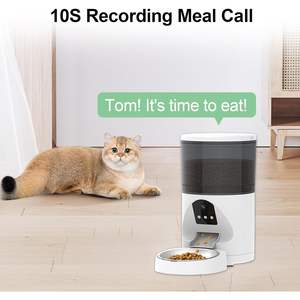 Distributore Automatico di Cibo per Animali Antela 6L in Plastica Solida con Telecamera, Controllo WiFi tramite App per Gatti e Cani, Bianco - Product Image 6