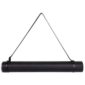 Tubo de Almacenamiento Extensible para Pósteres y Documentos, Ideal para Obras de Arte, Planos, Dibujos y Pergaminos, Color Negro, Portátil, Muestra Gratuita - Product Image 1
