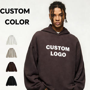 Sudadera con Capucha Unisex Personalizada ODM, de Forro Polar Grueso, Talla Grande, 350g, Impresión por Transferencia de Calor, Transpirable, Resistente al Viento, Poliéster/Algodón - Product Image 1