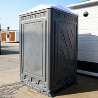Unité de toilettes portables d'extérieur, conteneur de salle de bain, mini-maison mobile, écologique, durable, en HDPE, MRJ-1, appartement, Shandong MEIERJIE