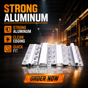 Profili in Alluminio Anodizzato per Illuminazione <span class=keywords><strong>LED</strong></span>, Telaio Industriale con Tolleranza 1%, Varie Dimensioni, Canali per Cartongesso - Product Image 6