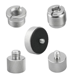 Componenti di Precisione in Acciaio Inox Lavorati a CNC, Modello 3D, Tornitura, Fresatura, Foratura, Supporto per <span class=keywords><strong>Microfono</strong></span>, Vite - Product Image 1
