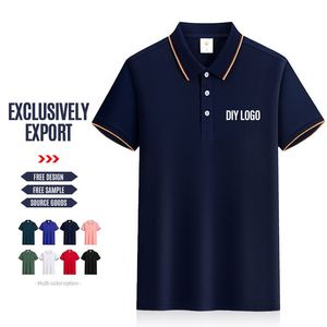 Camisetas Polo de Hombre de Tela Suave de Algodón y Poliéster, Logotipo Personalizado en Camisetas Polo - Product Image 3