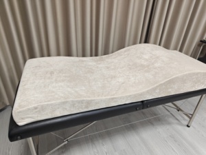 Hiện Đại Thiết Kế Mới Vẻ Đẹp Massage Nệm Spa Salon Trên Khuôn Mặt Giường Hot Bán Đường Cong Lash Giường Bộ Nhớ Bọt Thường Xuyên - Product Image 6