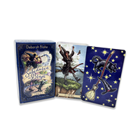 Impression personnalisée de haute qualité, votre propre design, vente en gros de jeux de cartes Oracle, cartes de tarot originales avec boîte magnétique et guide.