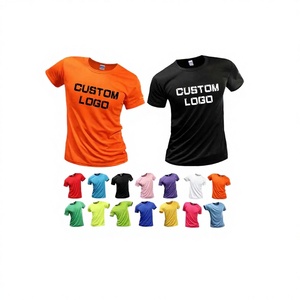 T-shirt de sport décontracté tricoté à manches courtes pour hommes, séchage rapide, 100 % polyester, respirant, uni, personnalisable, idéal pour la course à pied – Vente en gros - Product Image 2