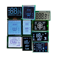 Écran tactile LCD résistif personnalisé de 2, 3, 4, 4,7 et 5 pouces pour thermostat, système embarqué de contrôle de la température