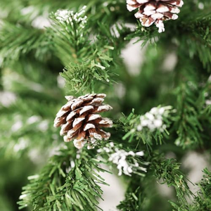 Luxury 150cm Pre-Lit PVC Pine Needle <b>Christmas</b> <b>Tree</b> LED <b>Lights</b> Foldable Design Outdoor Use High Quality Standing Base-New - Product Image 5