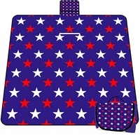 ODM/OEM Grande couverture de pique-nique imperméable, lavable en machine, douce pour la peau, résistante aux taches, pour 6 à 8 adultes, utilisation intérieure et pour le jeu au sol