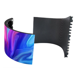 상업 광고 쇼핑몰 및 엘리베이터 곡선 스크린을위한 하이 퀄리티 HD P2.5 실내 플렉시블 LED 모듈 - Product Image 1