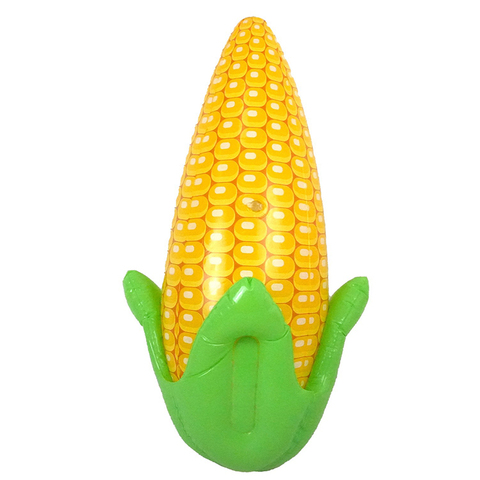 BS-H42 62*25cm Inflatable PVC Corn Large Toy Inflatable Snow Doll Steering Wheel Obediently tiger Swimming Circle Floating