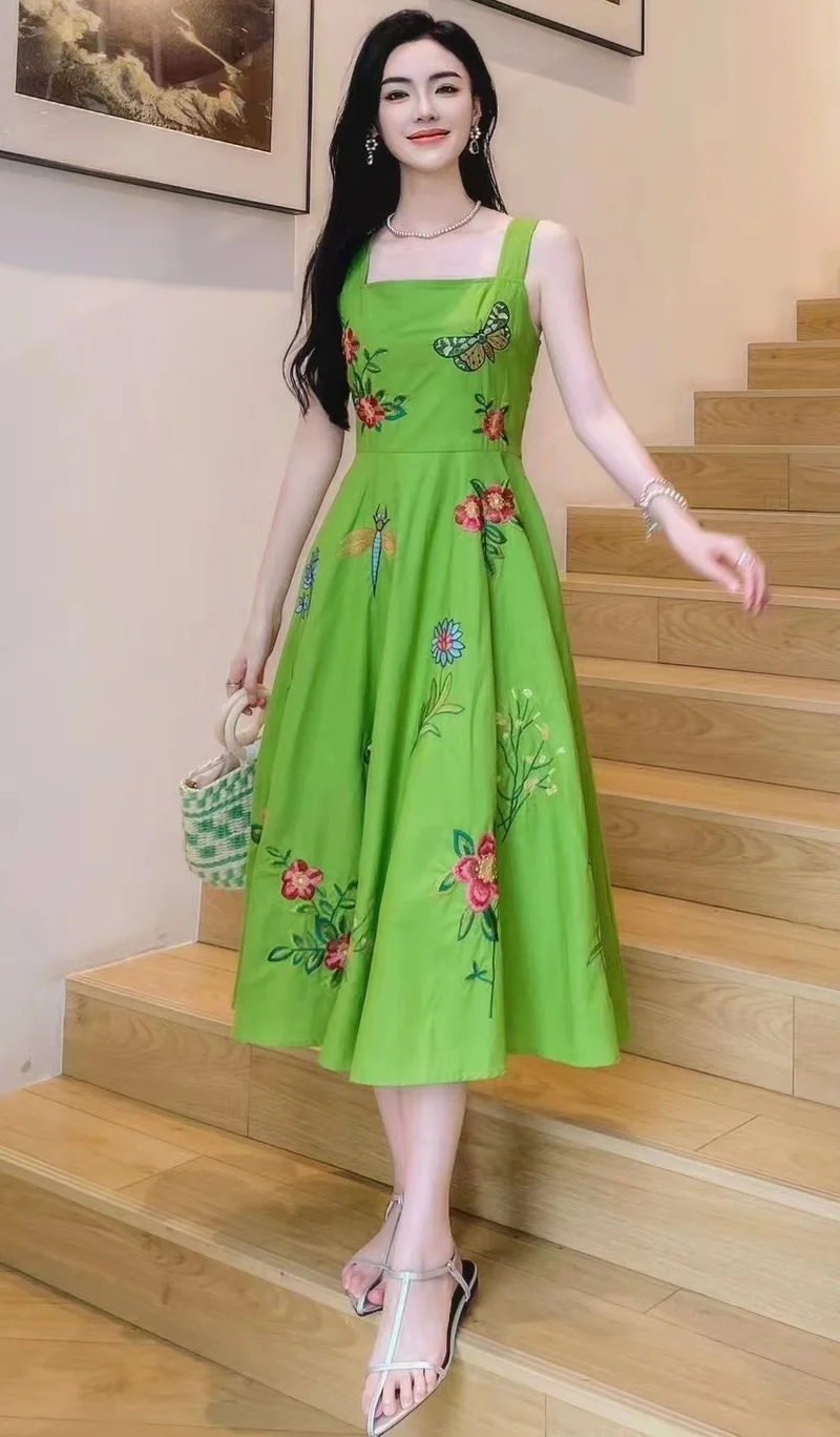 green emerald velvet dress Khaki | Bias Cut Midi Dress