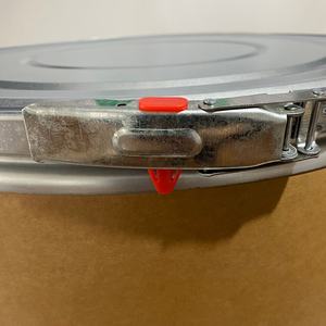 Tapa de seguridad de plástico roja para tambor de papel de fibra CH, herramienta crimpadora de tapas fijas de 2.7mm de grosor - Product Image 6