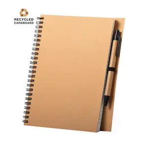 Carnets spirales A5 écologiques, merchandising durable - Product Image 1