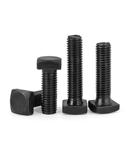 Pernos de cabeza cuadrada de acero al carbono M12 * 50 de grado 8,8 y tornillos de máquina con tuercas rectangulares de 150mm de largo - Product Image 6