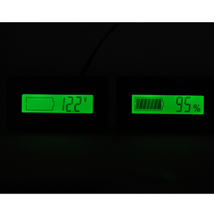 DC12V-73V chỉ số dung lượng pin Golf giỏ hàng Điện áp <span class=keywords><strong>Meter</strong></span> Monitor đo kỹ thuật số vôn kế testerslithium Pin & chì- - Product Image 6