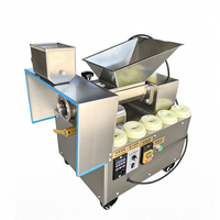 Machine à découper la pâte compacte d'usine avec 3 moules intégrés, diviseur de pâte anti-poussière, capacité de découpe de 1 à 500g