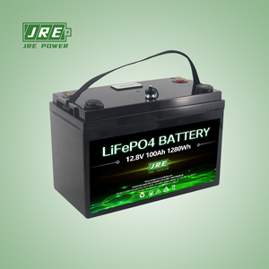 12V 100Ah JREPower OEM LiFePO4 recargable Li-Ion almacenamiento prismático batería de iones de litio LiFePO4 batería - Product Image 1