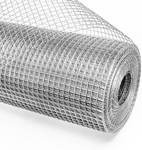 PVC tráng mạ kẽm hàn dây lưới trong cuộn 75x75mm mạ kẽm hàn dây lưới Bảng điều khiển - Product Image 3