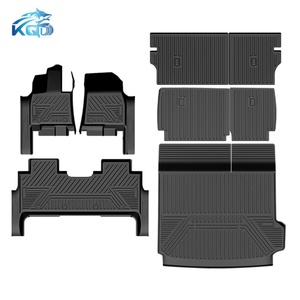 ราคาโรงงาน อุปกรณ์ตกแต่งภายในรถยนต์ พรมปูพื้นรถยนต์ 5D ทนทาน สำหรับ BYD Leopard 5 2025 5 ที่นั่ง พรมปูพื้น TPE - Product Image 1